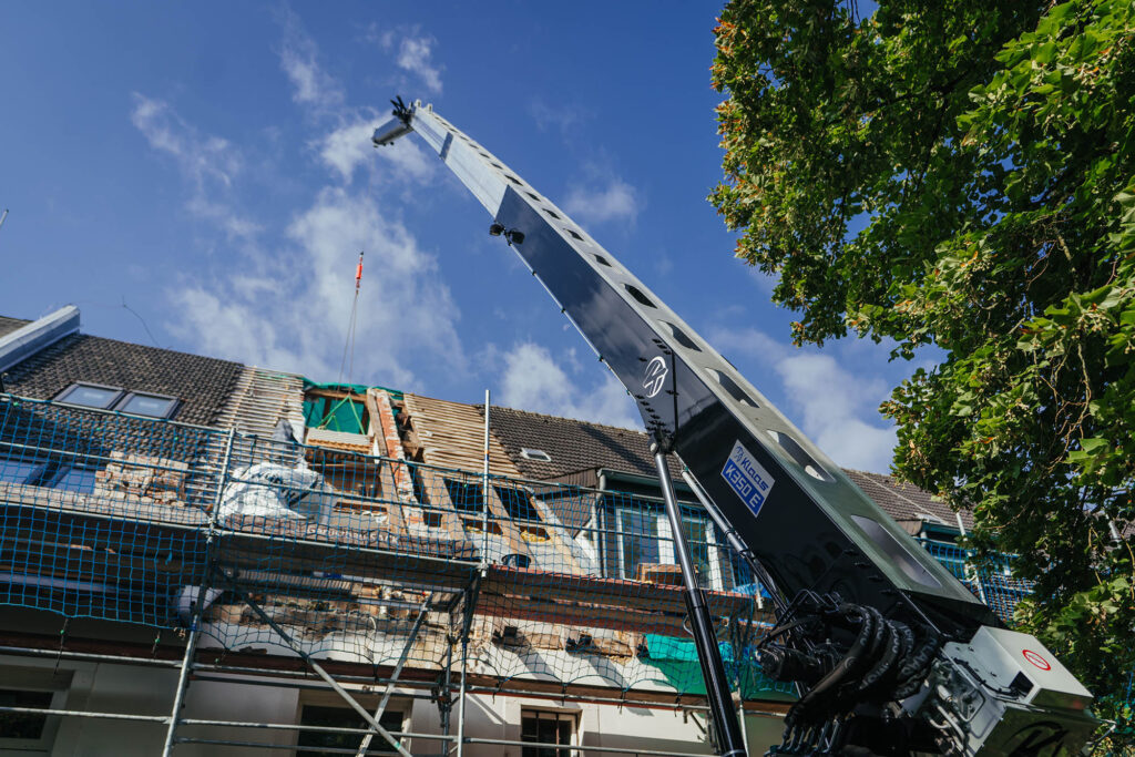 Klaas K350E Kran.